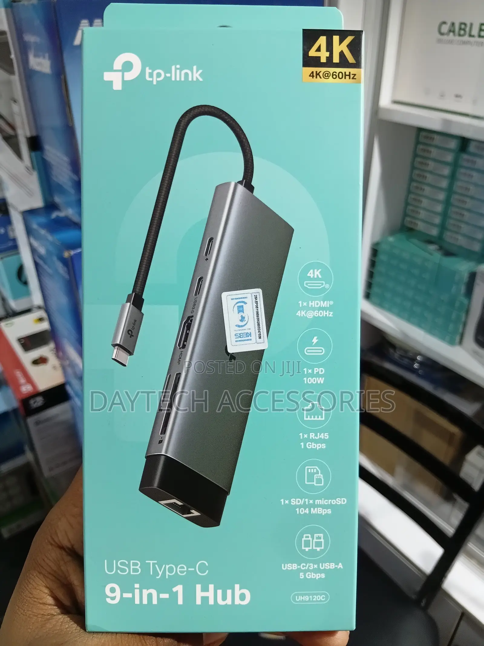 This Is a Tp-Link Uh9120c 9-in-1 Usb Type-C Hub.
