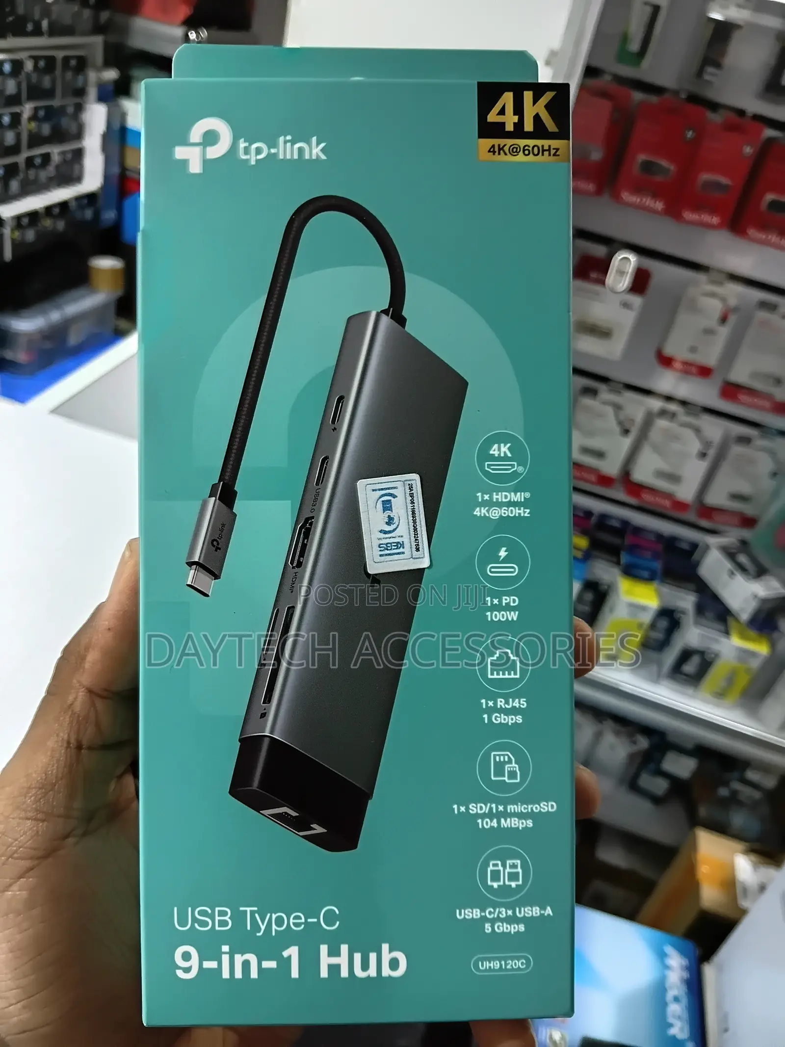 This Is a Tp-Link Uh9120c 9-in-1 Usb Type-C Hub.