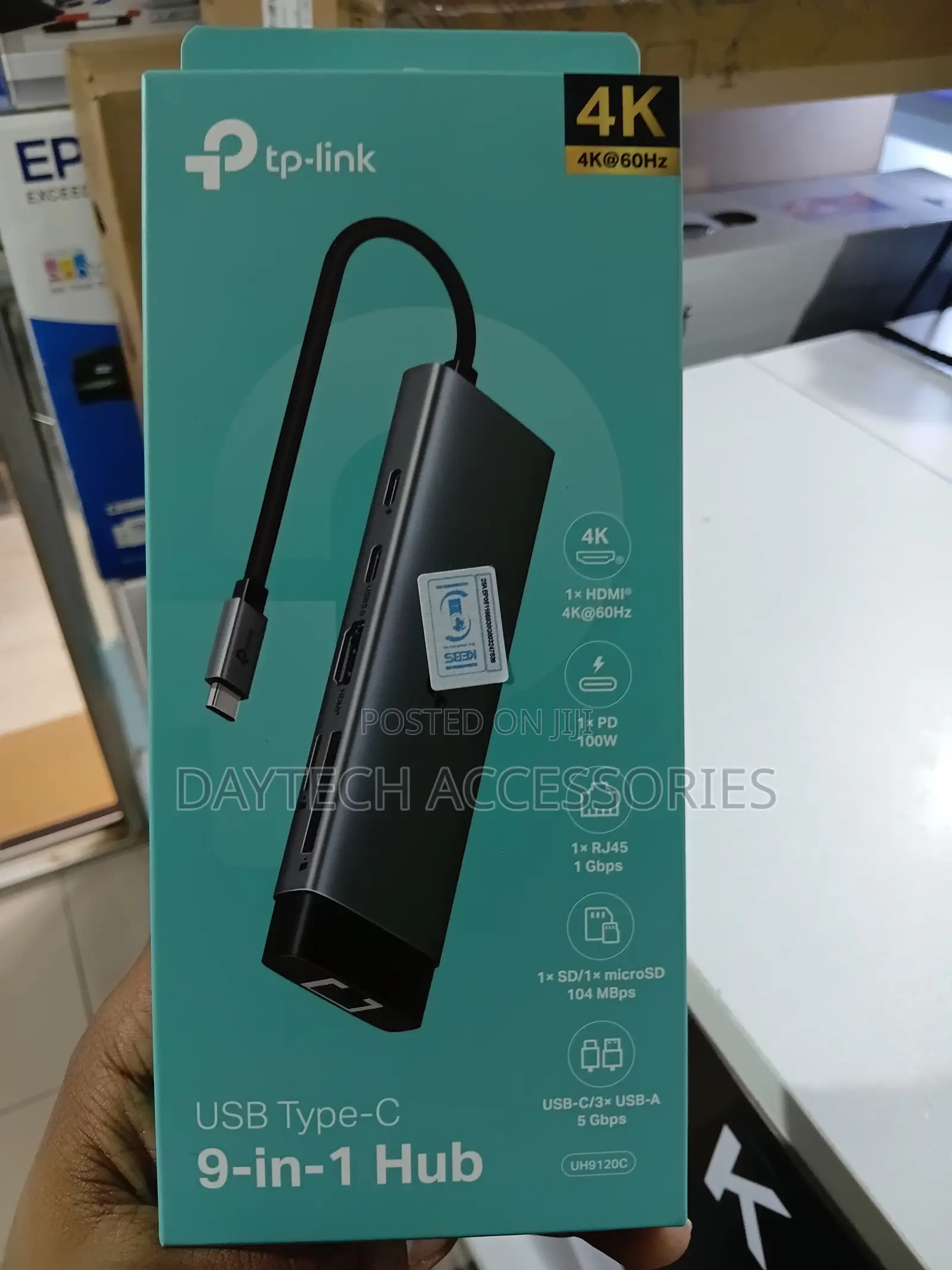 This Is a Tp-Link Uh9120c 9-in-1 Usb Type-C Hub.