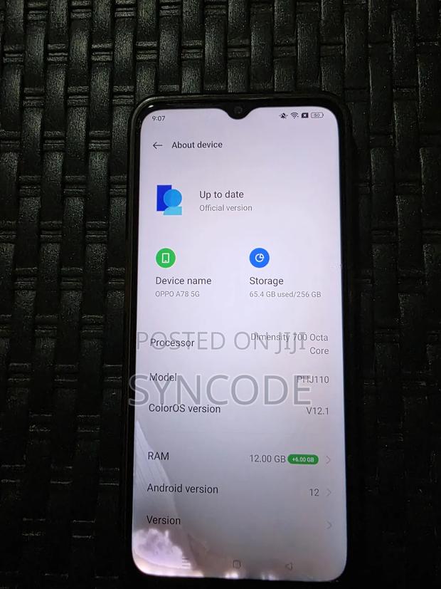 Oppo A78 5G 256 GB Blue