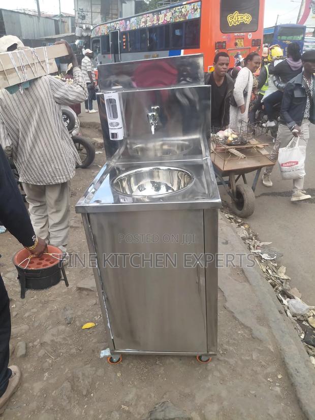 A Hand Wash Sink.