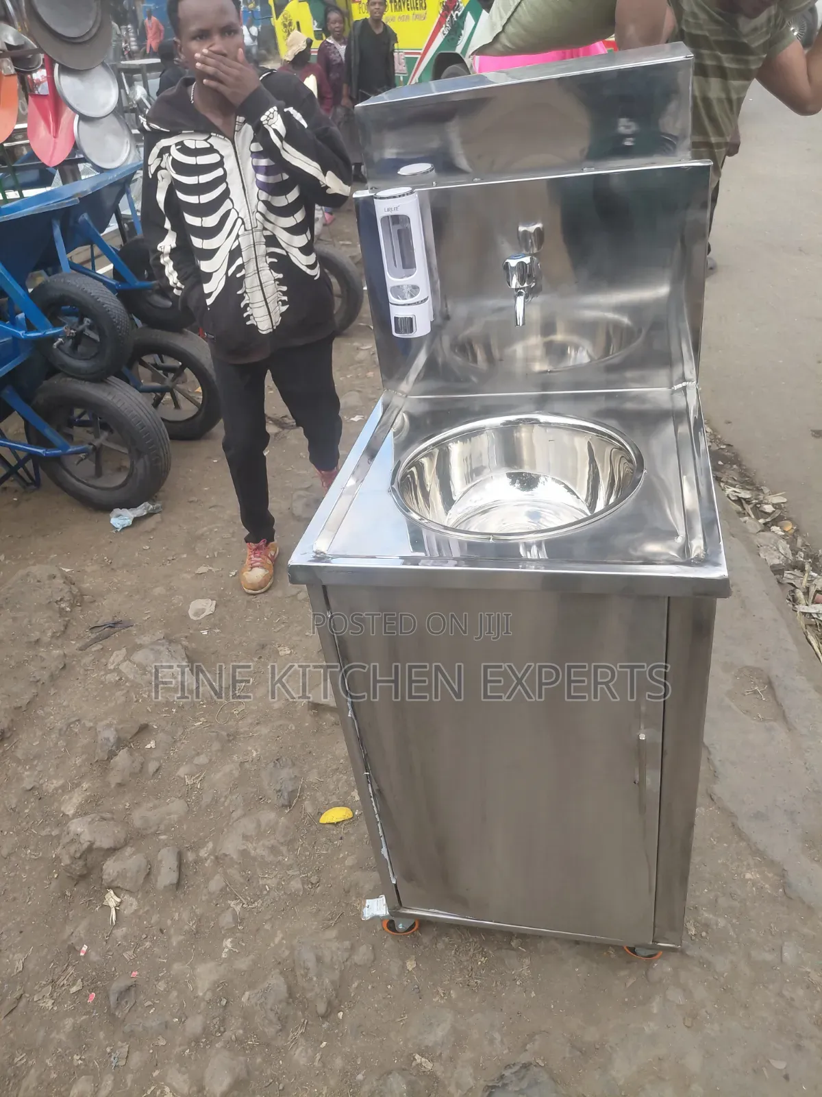 A Hand Wash Sink.