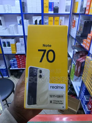 New Realme Note 70T 128 GB Black