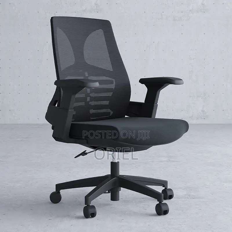 Office Chair : Mid-Back Ergonomic Swivel Office Chair