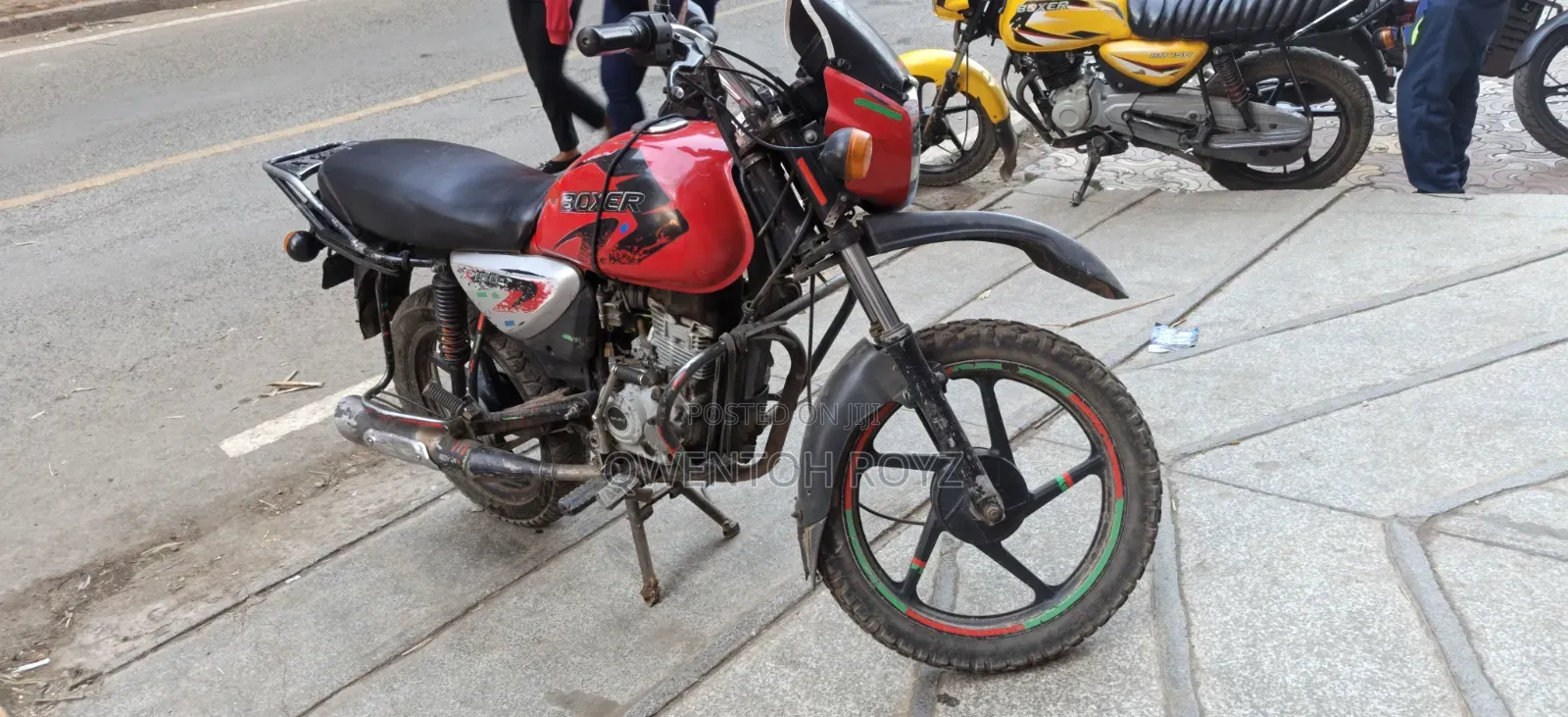 Bajaj Boxer 2021 Red
