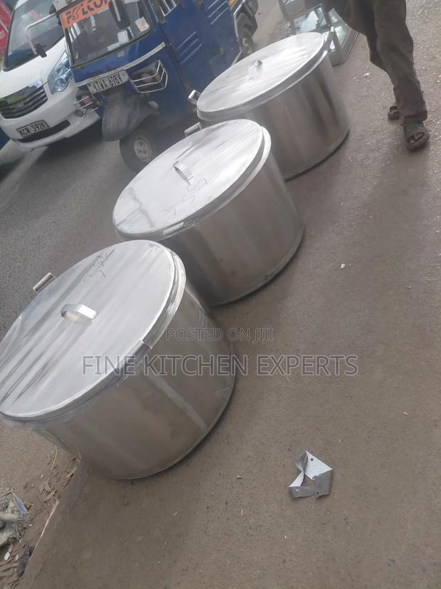 Stainless Steel Large Sufurias