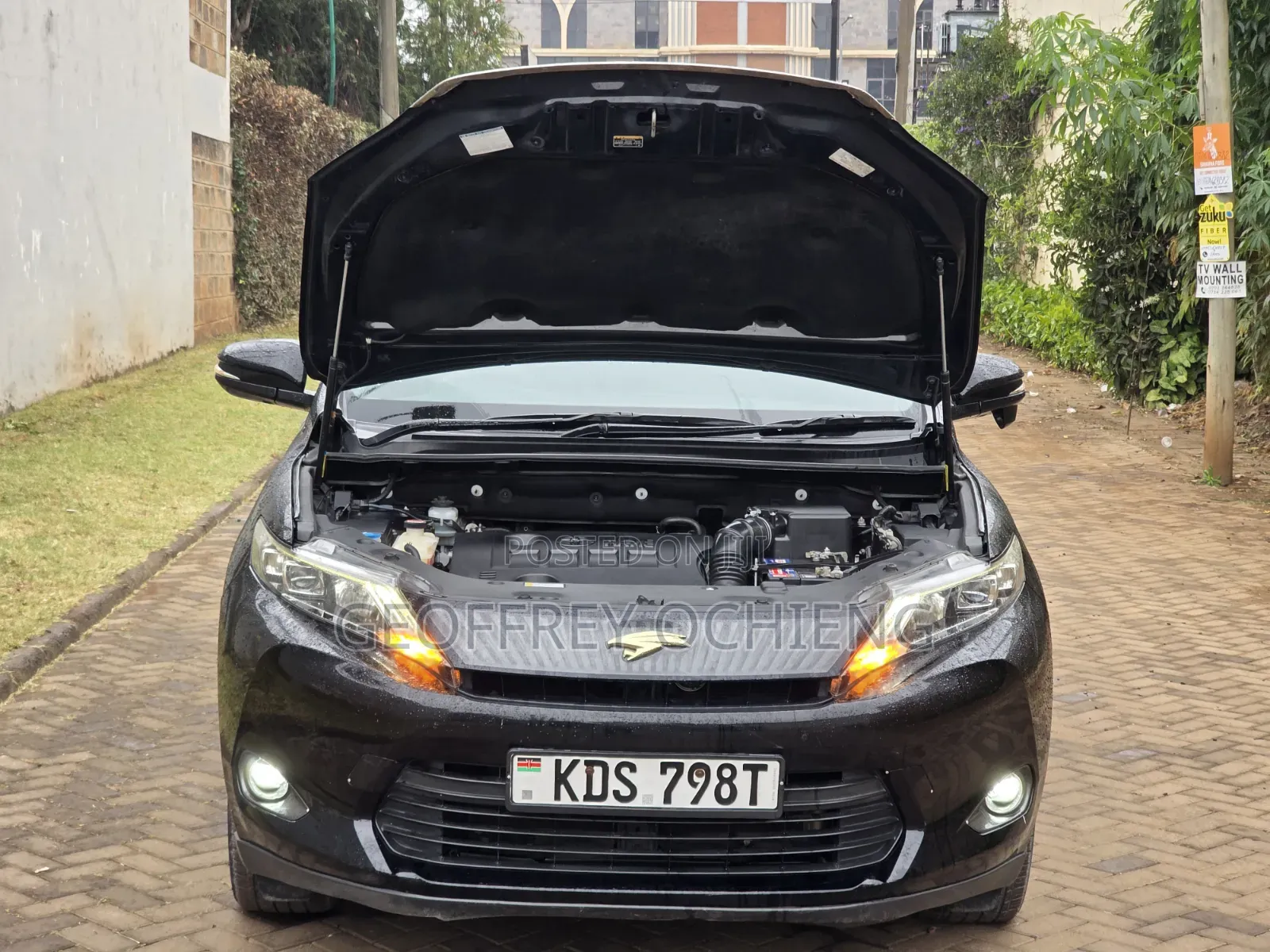 Toyota Harrier 2016 Black
