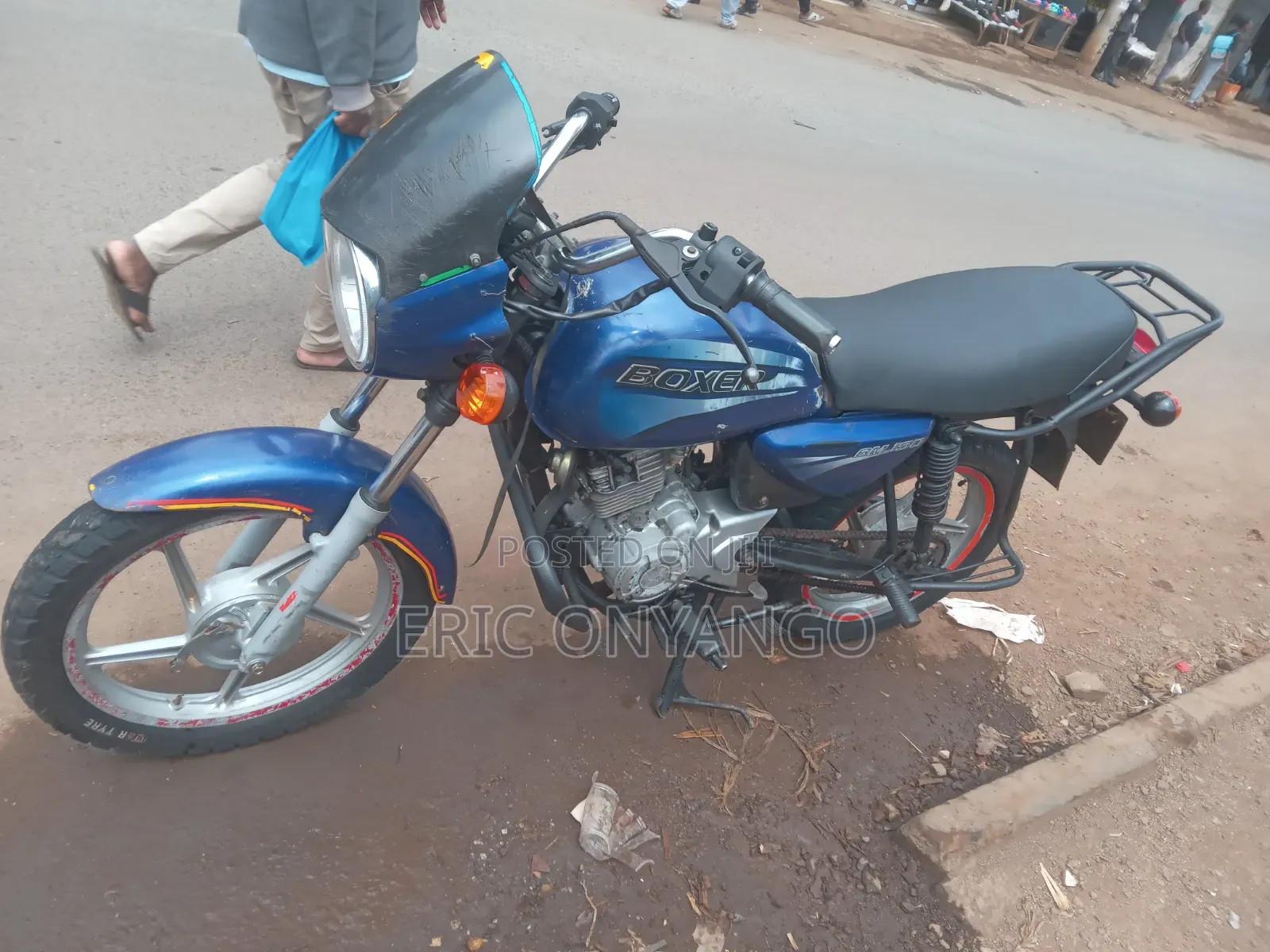 Bajaj Boxer 2017 Blue