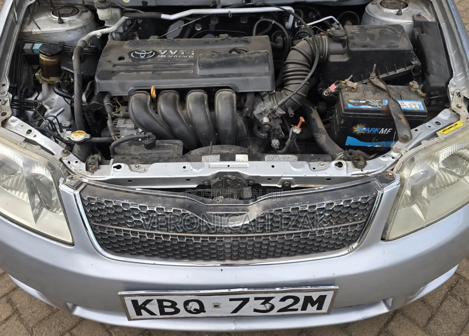 Toyota Corolla Fielder 2005 Silver