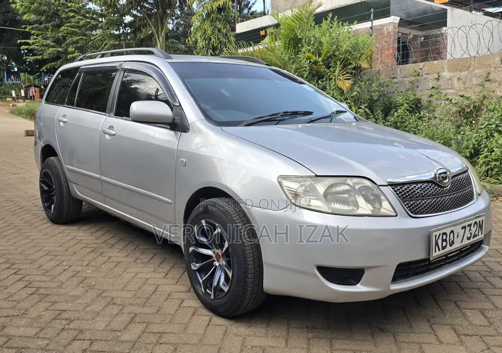 Toyota Corolla Fielder 2005 Silver
