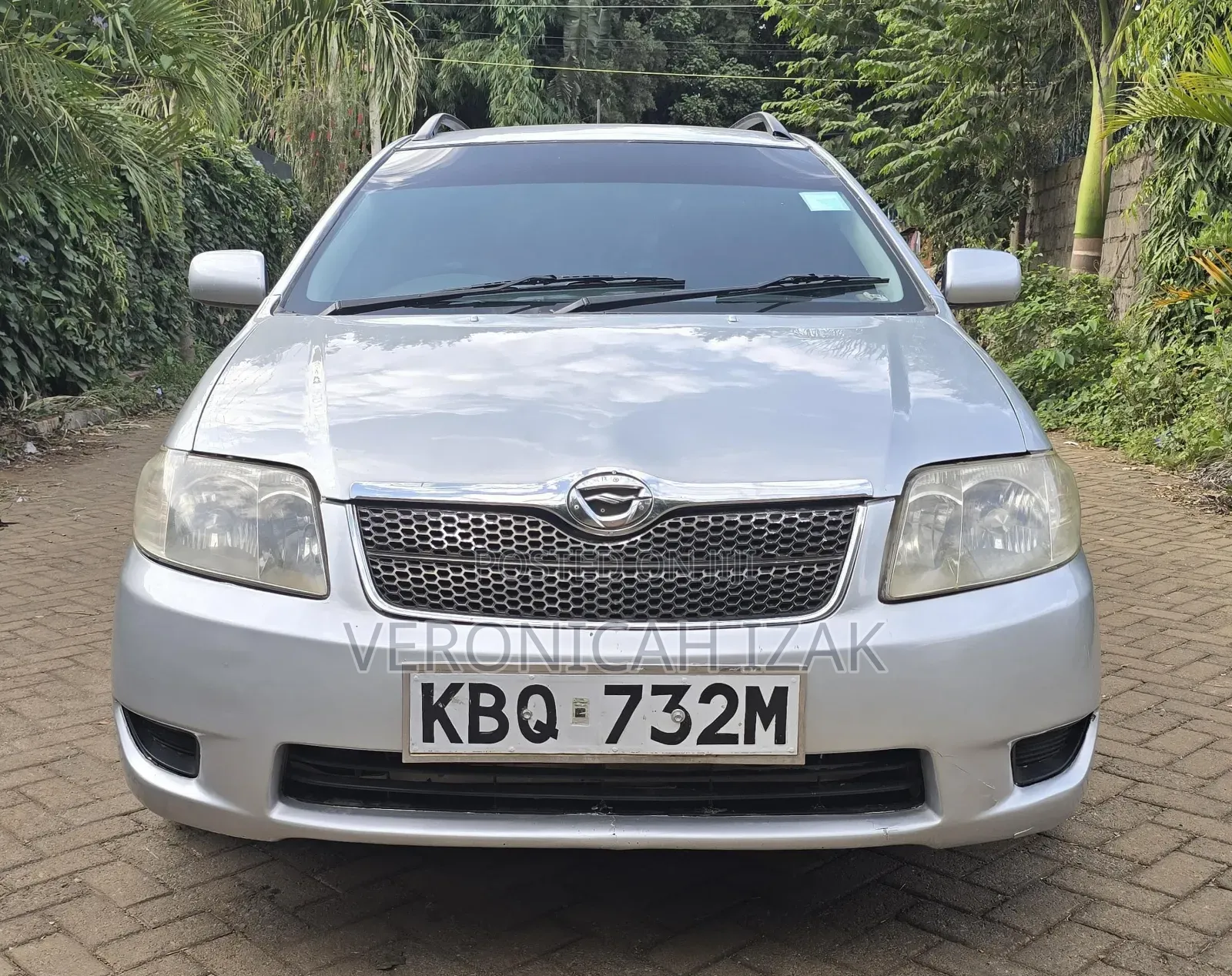 Toyota Corolla Fielder 2005 Silver