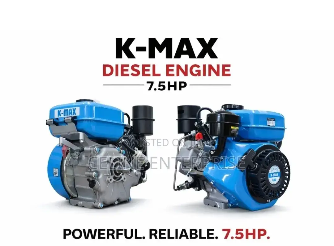 K Max 7.5hp Powerful Diesel Engine