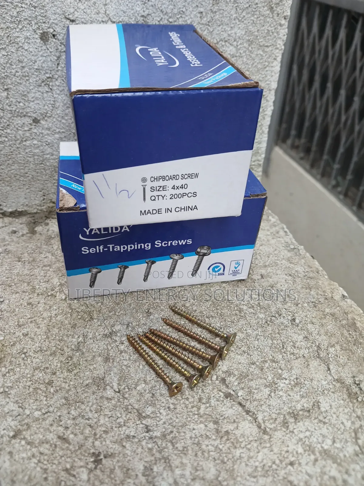 Yalida MDF Screws (4x40mm)