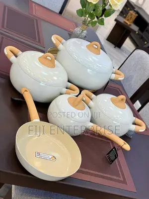 9-Piece Forged Aluminium Ceramic Coated Cookware Set – Pfoa Free