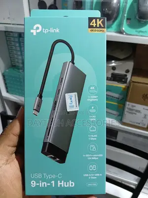Tp-Link Uh9120c Usb Type-C 9-in-1 Hub With at 60hz Hdmi 100w Pd