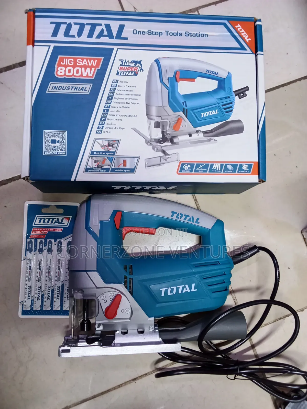 Total 800w Electric Jigsaw