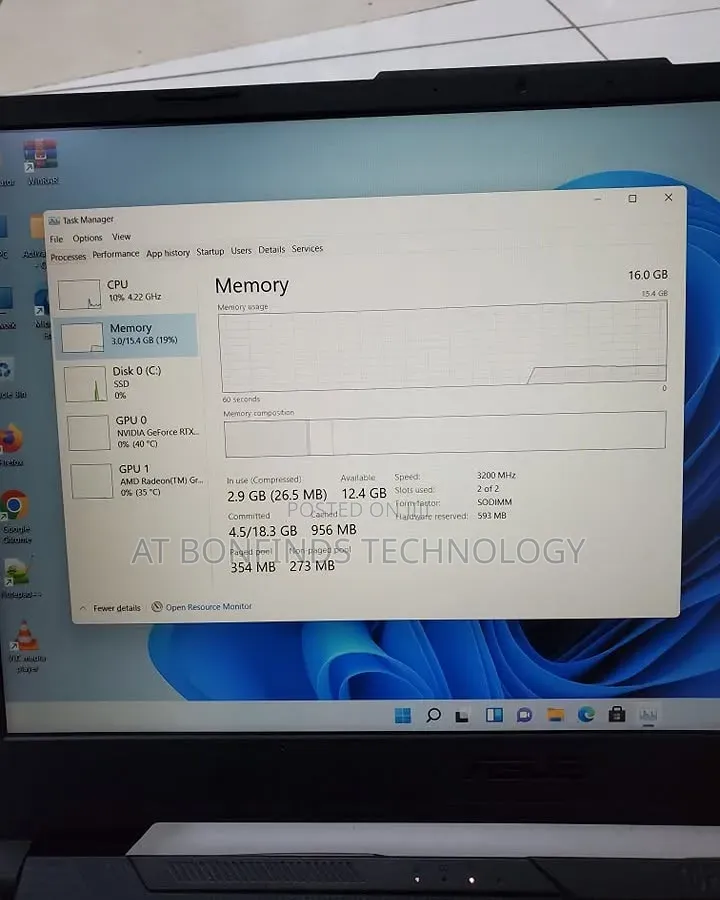 Laptop Asus TUF Gaming A15 16GB AMD Ryzen 7 SSD 512GB