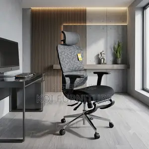 Office Chairs; High Backrest Orthopedic Chair With Fooldale Footrest