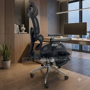 Office Chairs; High Backrest Orthopedic Chair With Fooldale Footrest