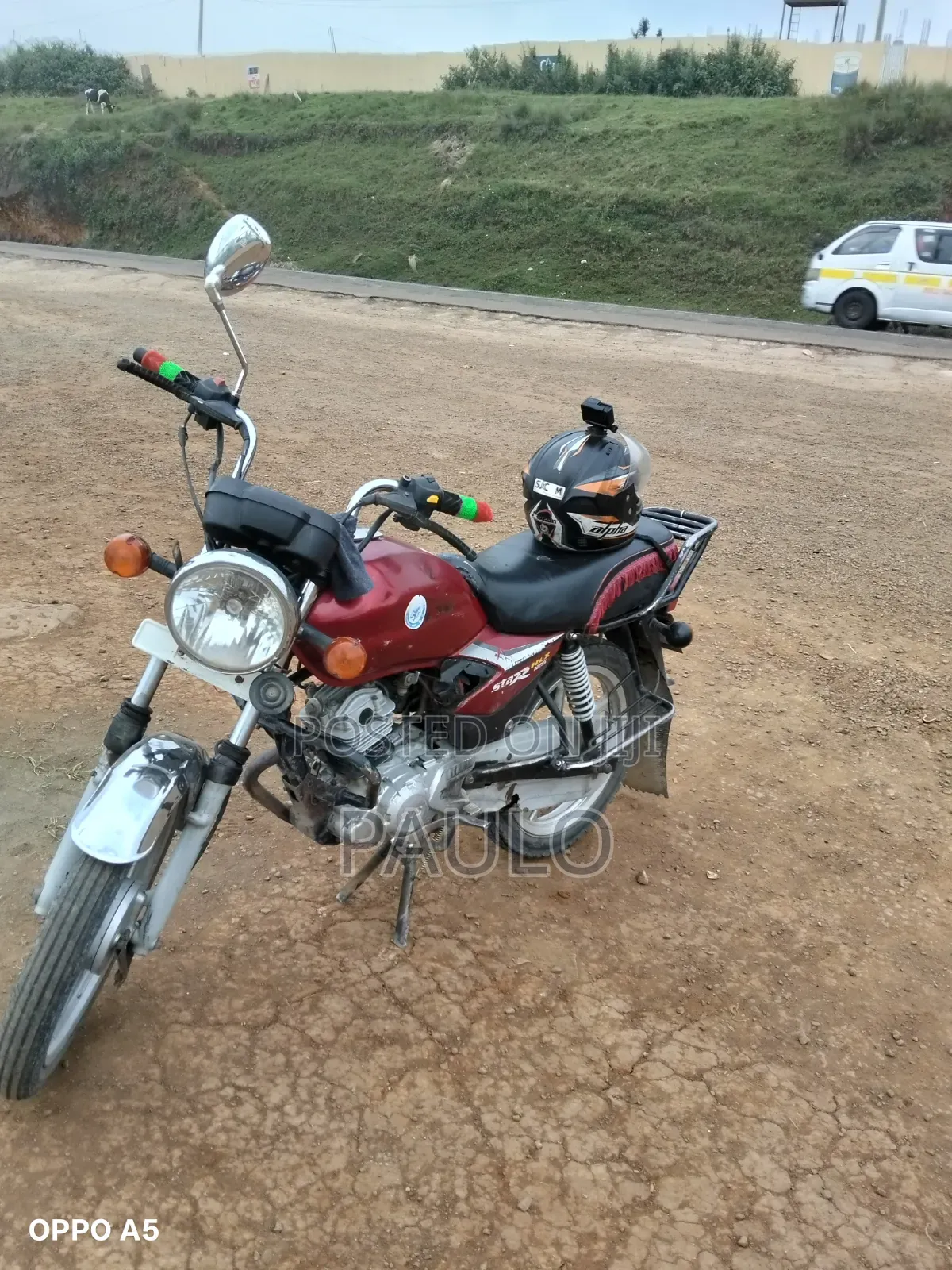 TVS HLX 125 2019 Red