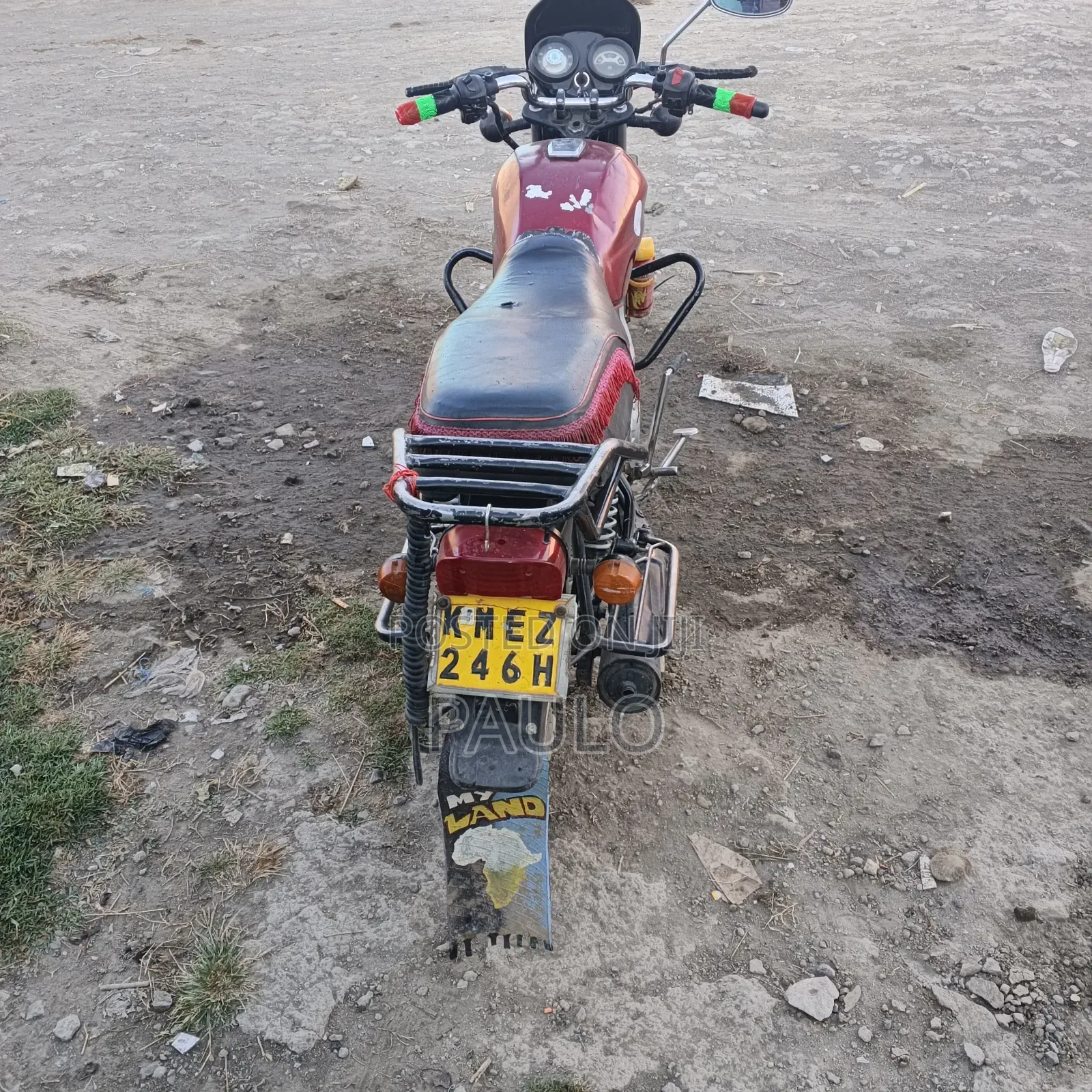 TVS HLX 125 2019 Red