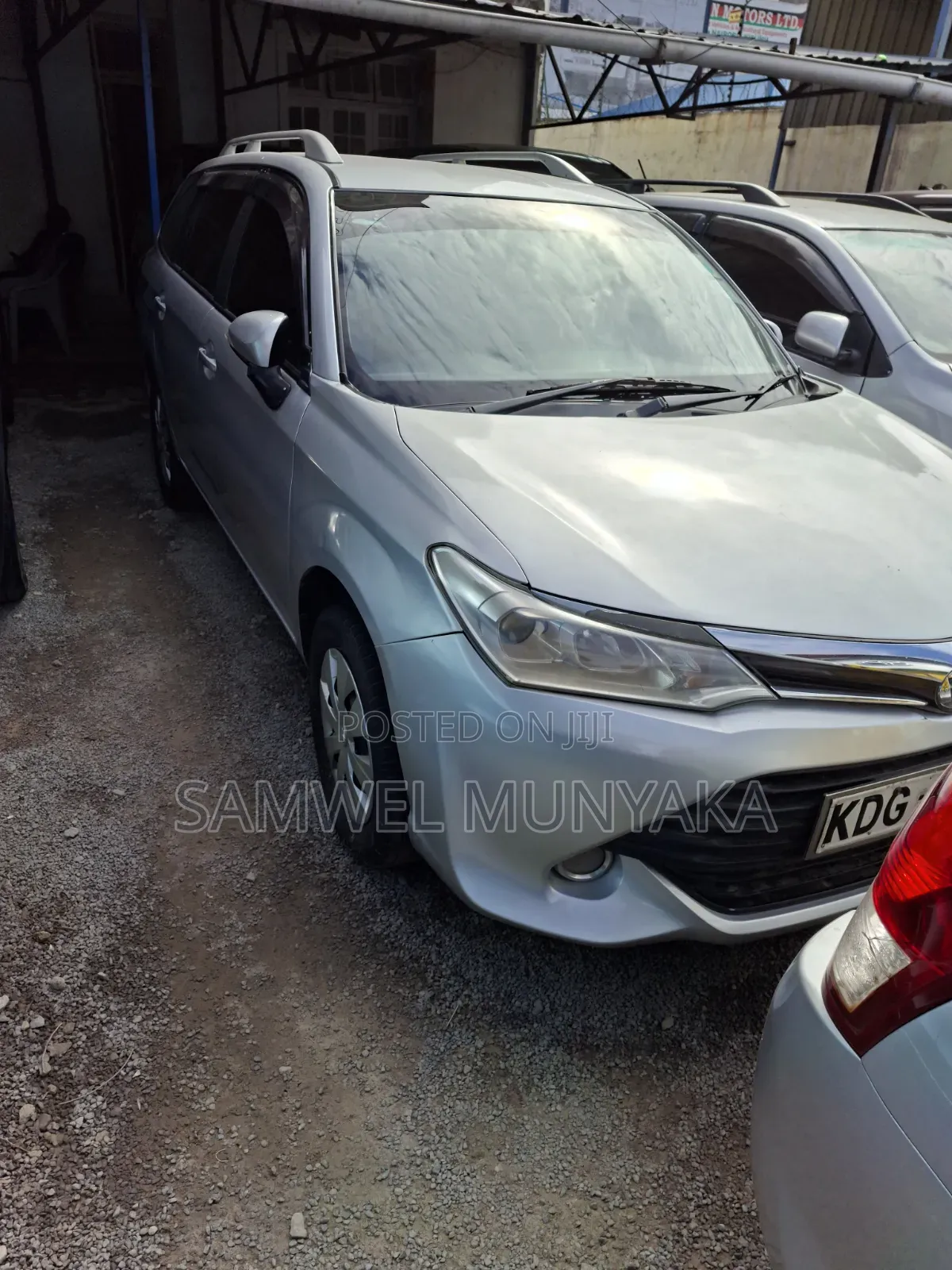 Toyota Corolla Fielder 2015 Silver