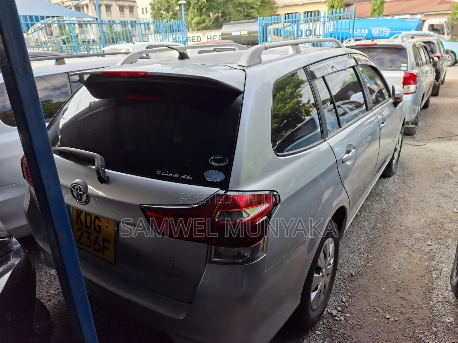 Toyota Corolla Fielder 2015 Silver
