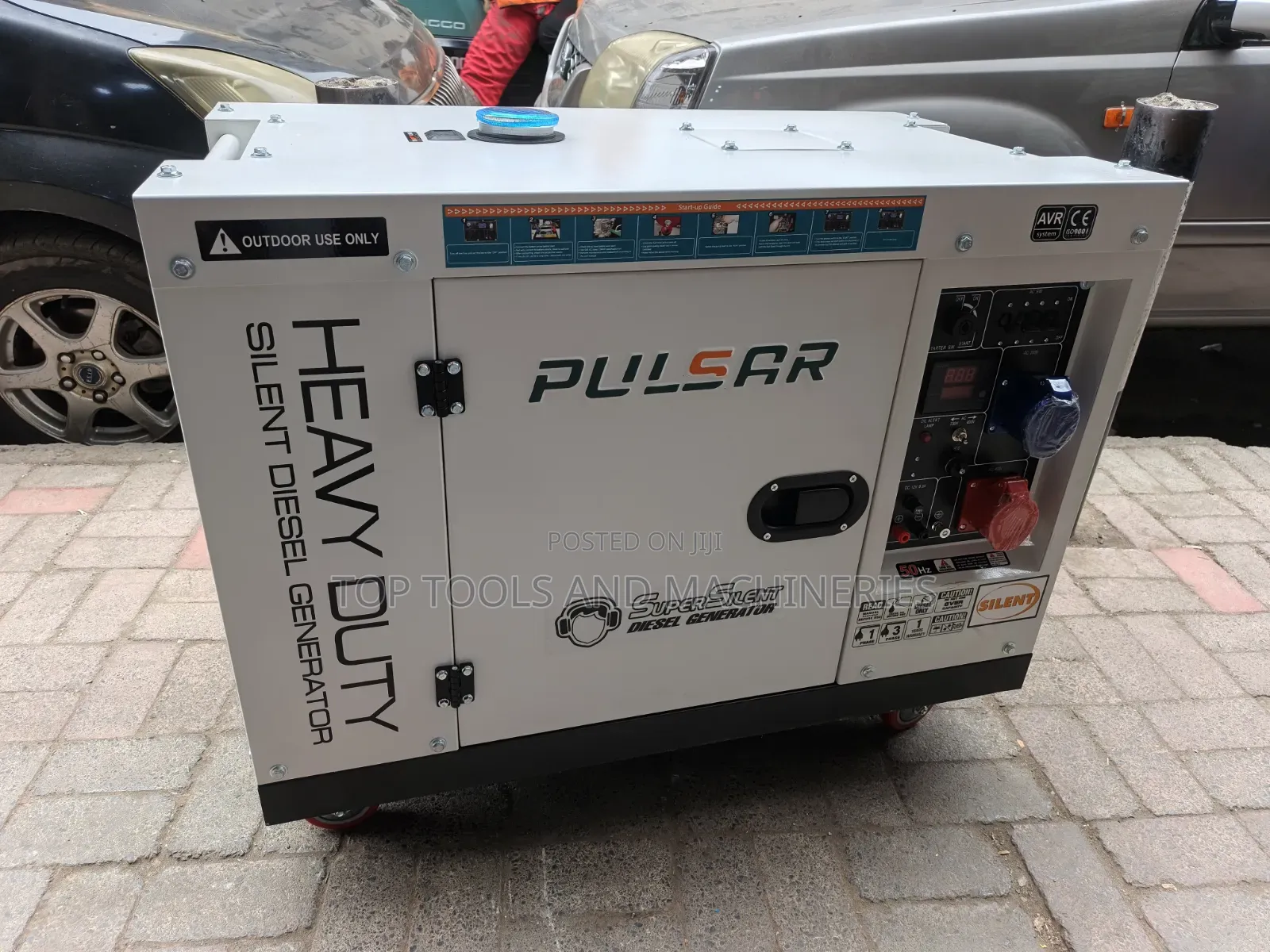 15kva Dual Phase Pulsar 15kva Silent Diesel Generator With Ats