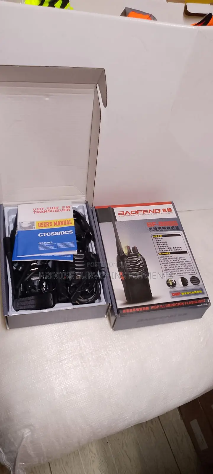 Baofeng Long-Range Walkie Talkie – Reliable Two-Way Communication