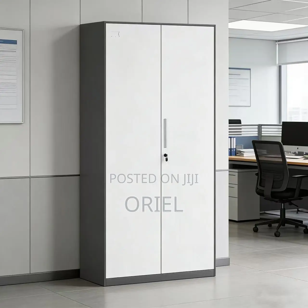 Office Cabinet : 2 Door Modern Steel Storage Cabinet