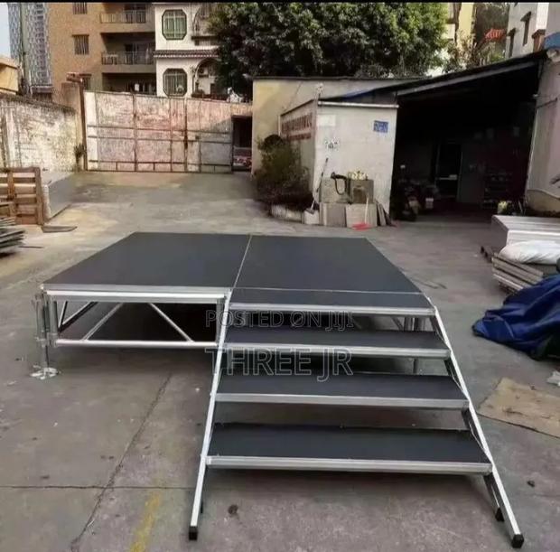 Stage for Hires Available. Book With Us Your Orders