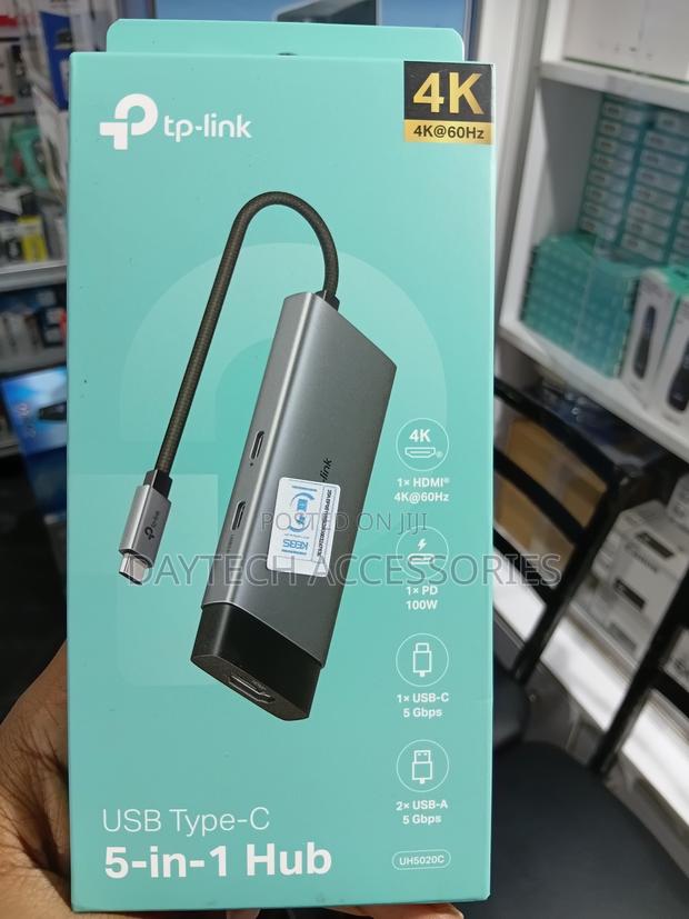 This Is a Tp-Link 5-in-1 Usb Type-C Hub (Model Uh5020c) - thumbnail 2