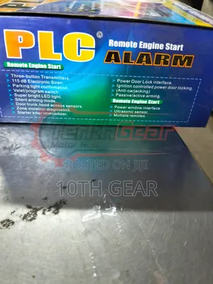 Alarm PLC Engine Start