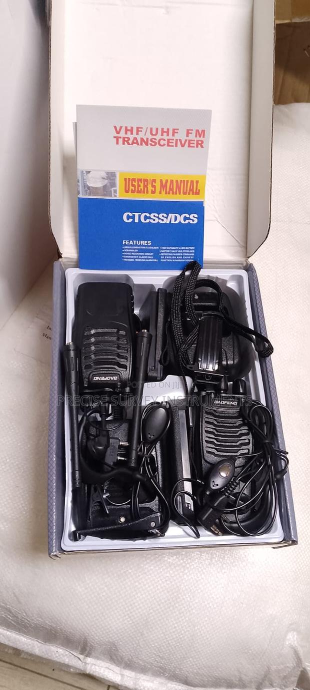 Baofeng Rechargeable Walkie Talkie – Extended Battery Performance - main view