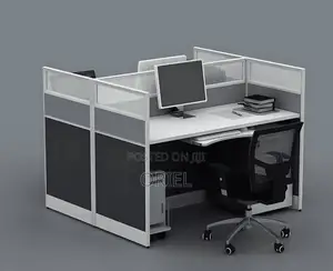 Office Workstation : Modern 2-Seater Workstation