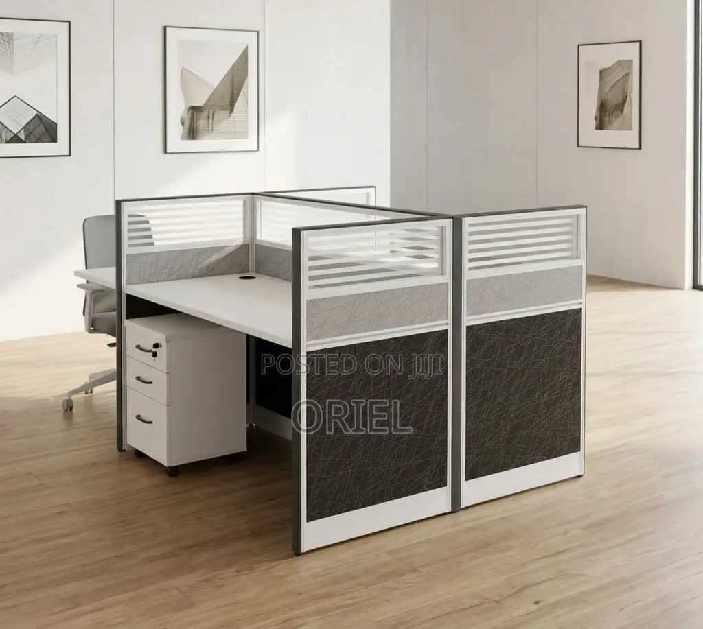 Office Workstation : Modern 2-Seater Workstation
