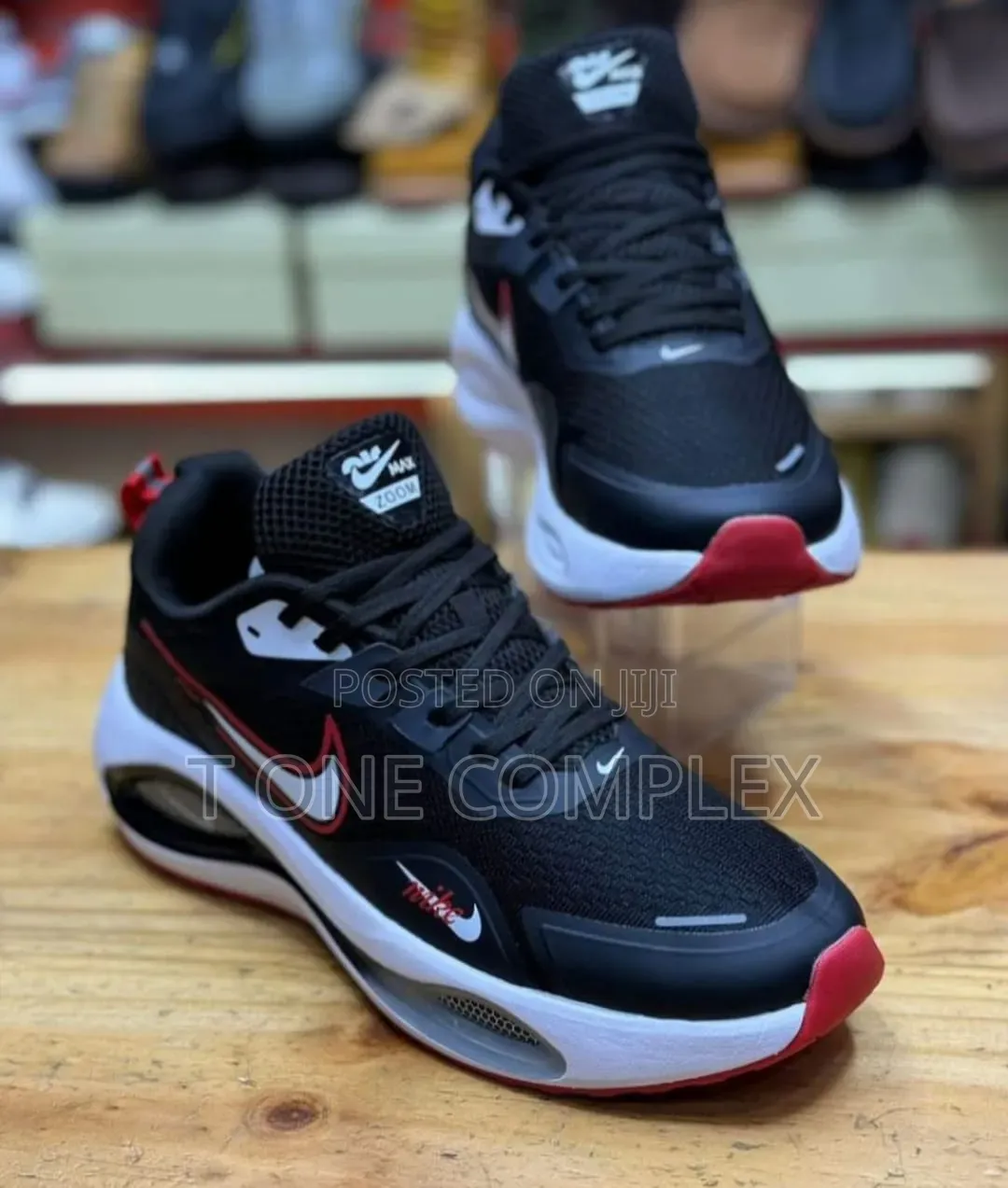 Quality Nike Sports Shoes Original Black White Grey