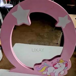 Costway Kids Vanity Makeup Dressing Table.