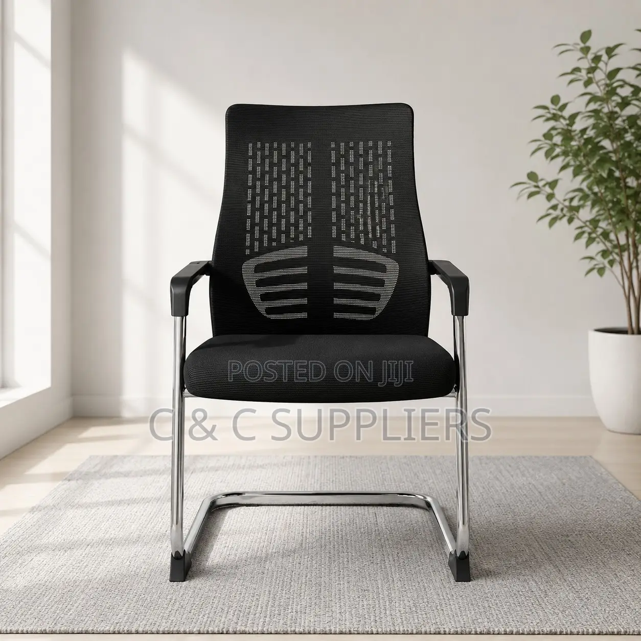 Ergonomic C C Visitor's Chair
