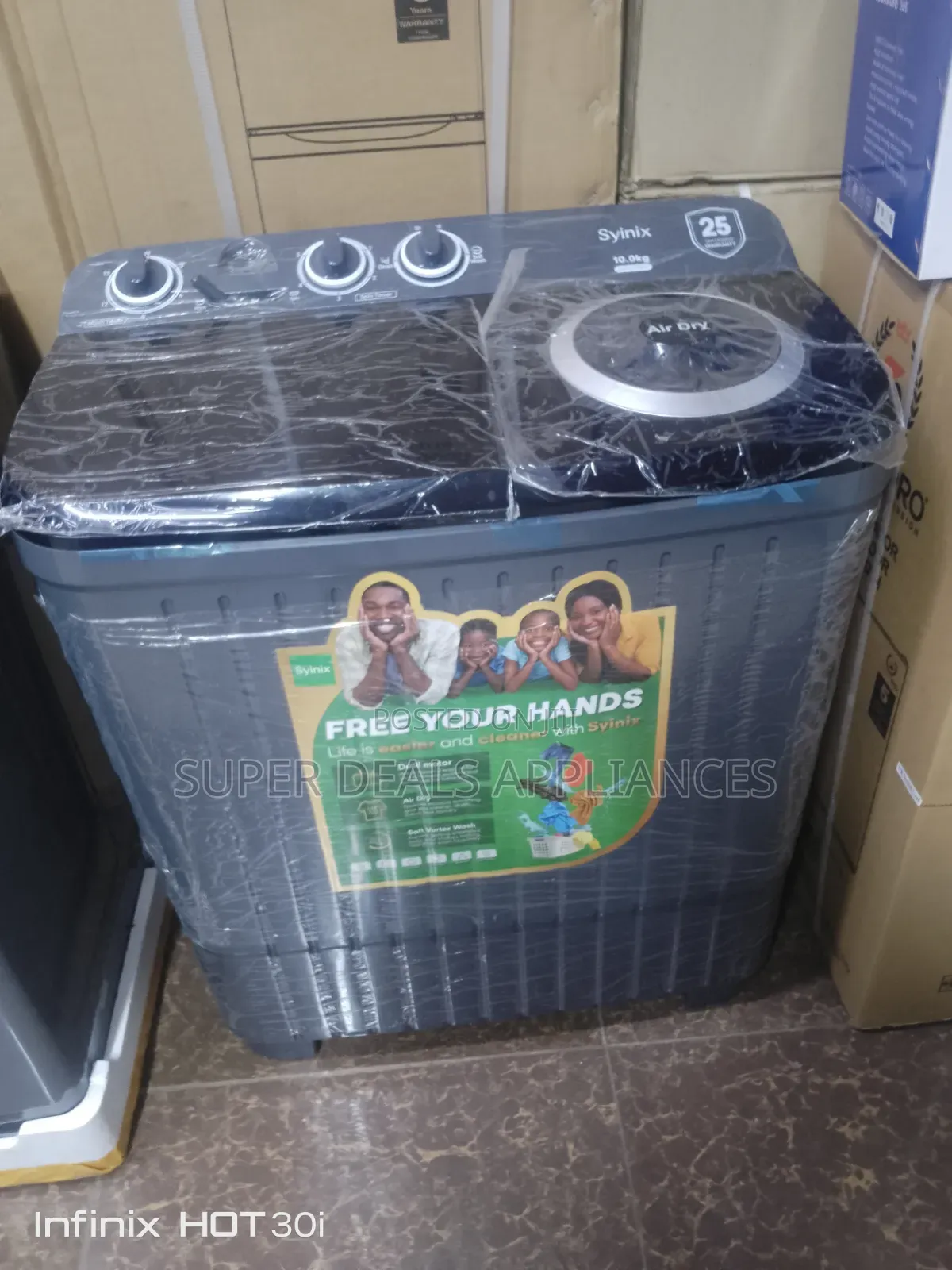 1okg Twin Tab Washing Machine