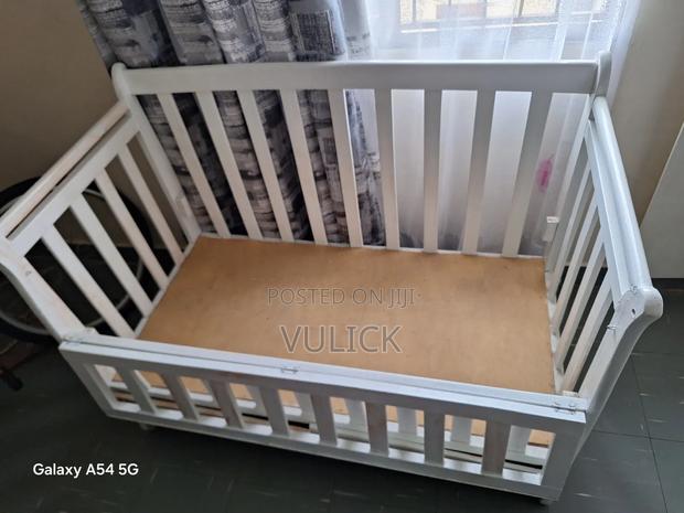 Baby Cot With Matress - thumbnail 4