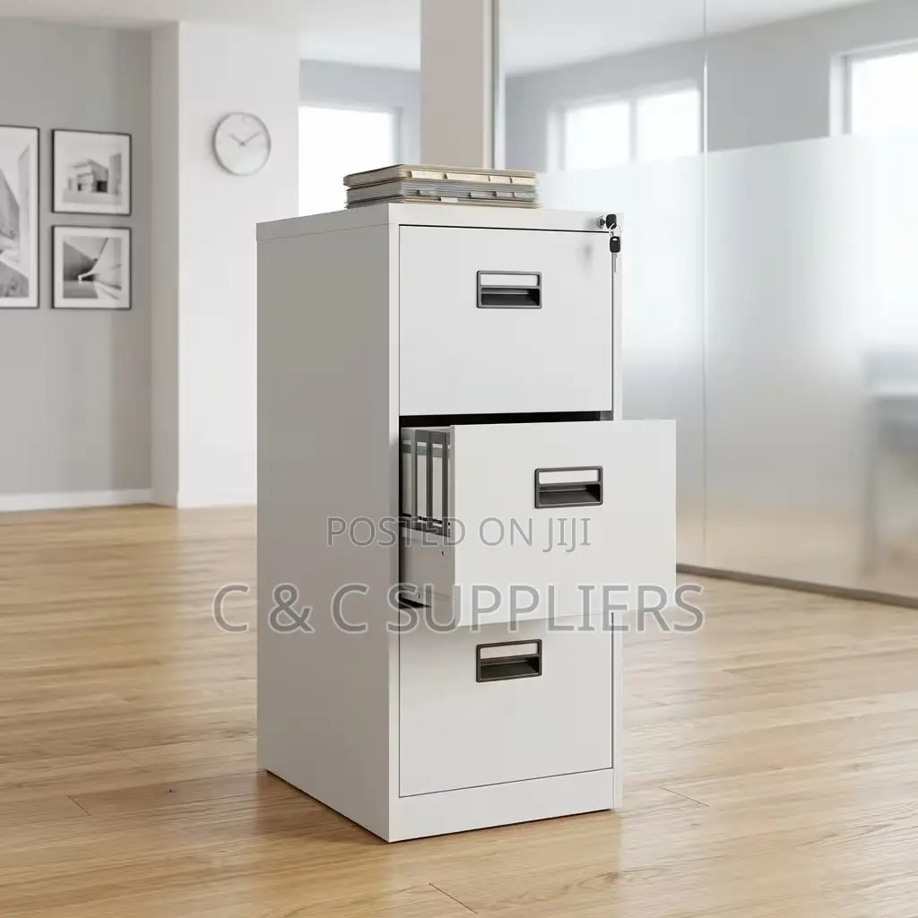 3-Drawer Gym Steel Cabinet.