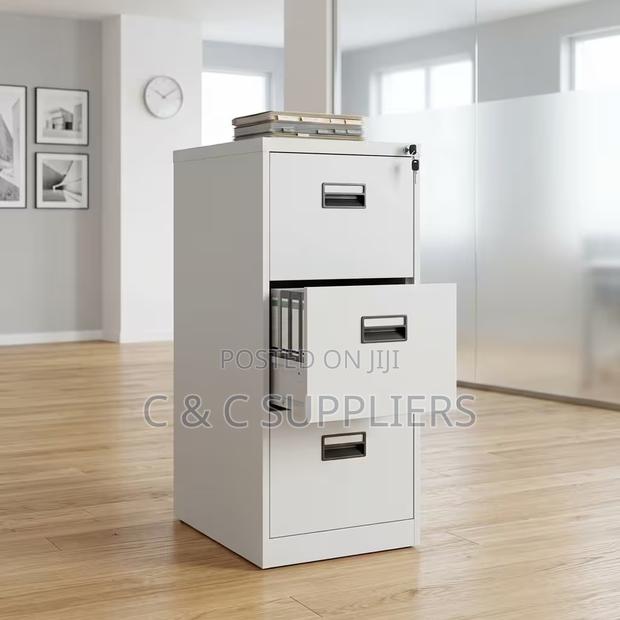3-Drawer Gym Steel Cabinet.