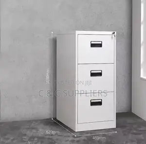 3-Drawer Gym Steel Cabinet.
