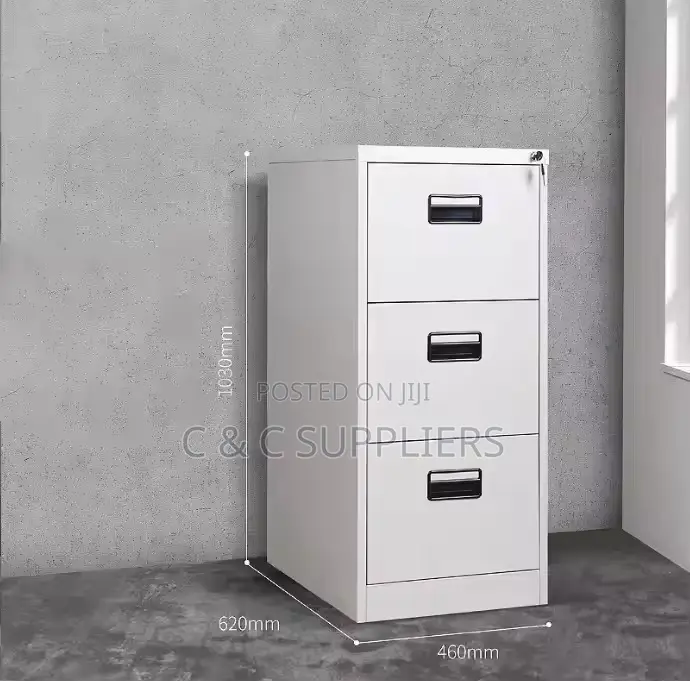 3-Drawer Gym Steel Cabinet.