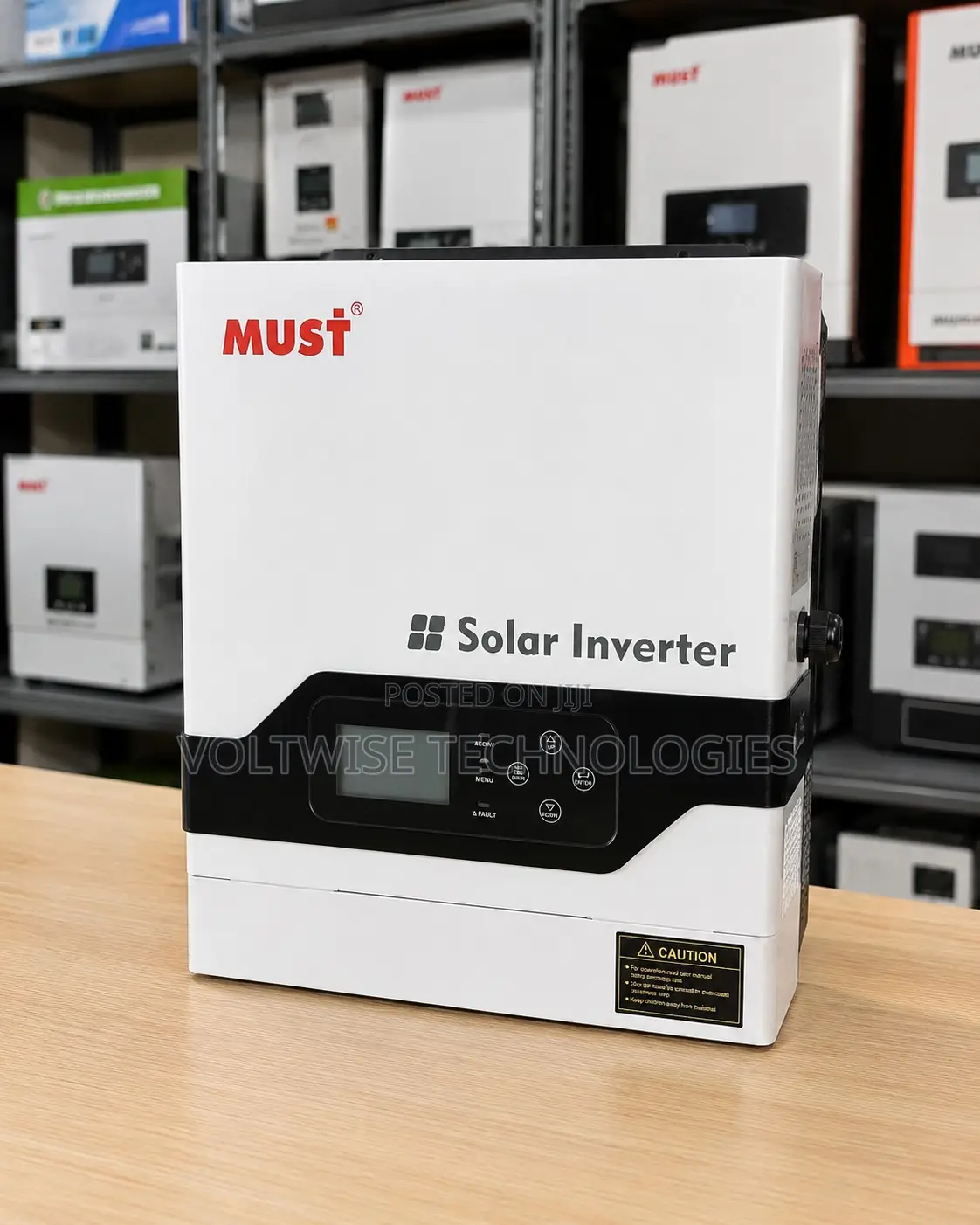 Must 3kw Hybrid Solar Inverter – 24v Pure Sine Wave