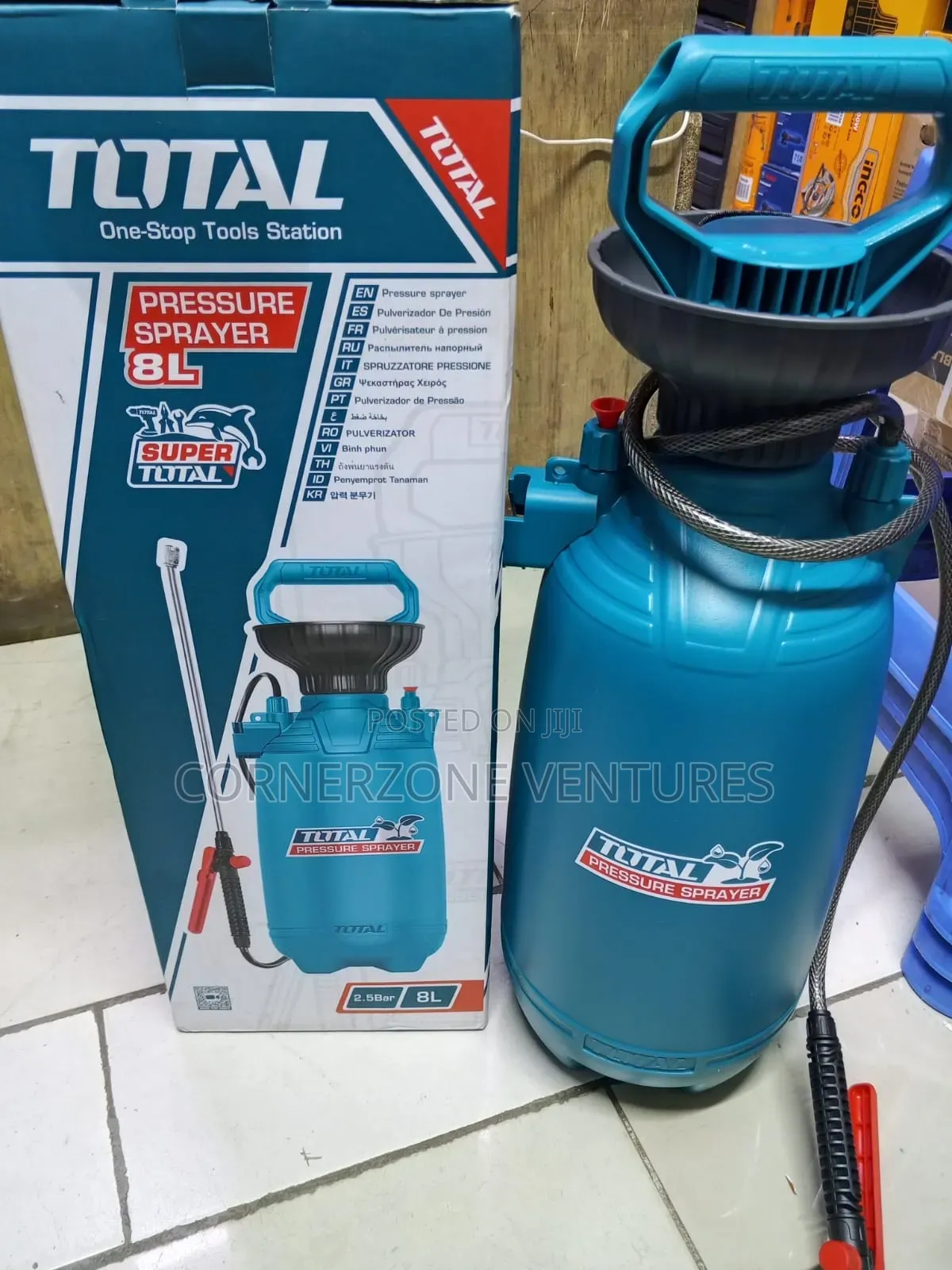 Total 8l Pressure Sprayer/ Pressure Sprayer
