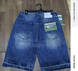 Quality Casual Denim Jeans Designer Unisex Jorts Available
