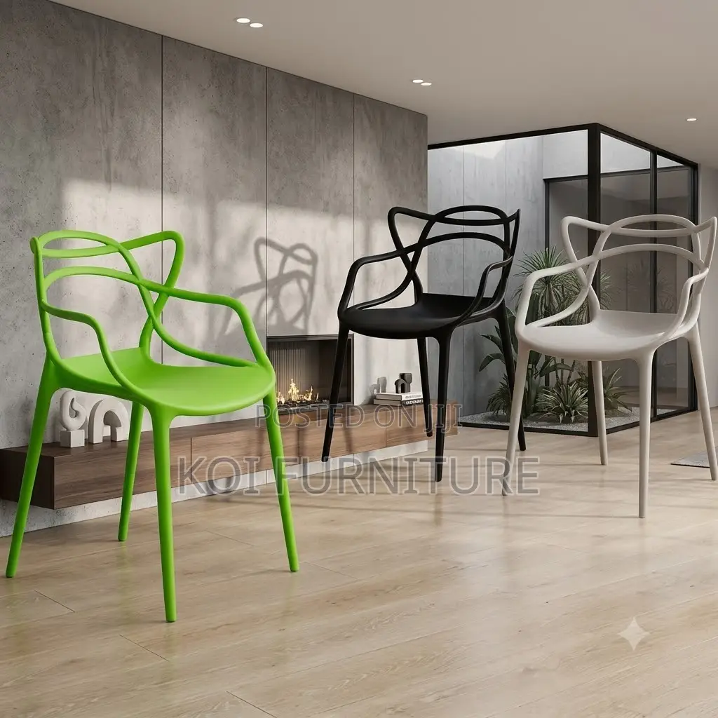 Home Chairs; Plastic Home Stackable Dining Chairs