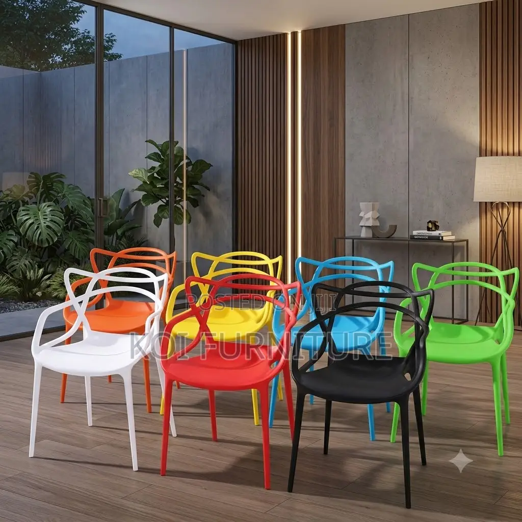 Home Chairs; Plastic Home Stackable Dining Chairs
